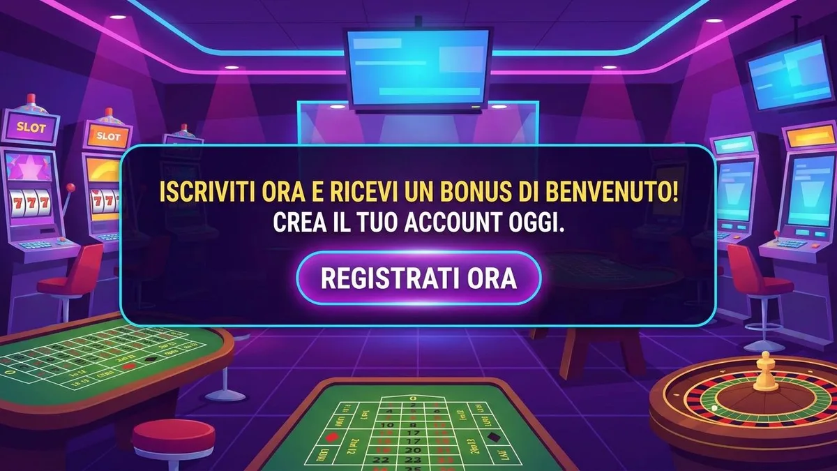 Registrazione con bonus
